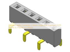 Female Header Connector 2.54mm Single Row Dual Entry TYPE 1*2PIN To 1*40PIN H=5.00mm