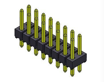 Pin Header Connector 2.54mm Dual Row DIP TYPE 2*2PIN To 2*40PIN H=2.54MM