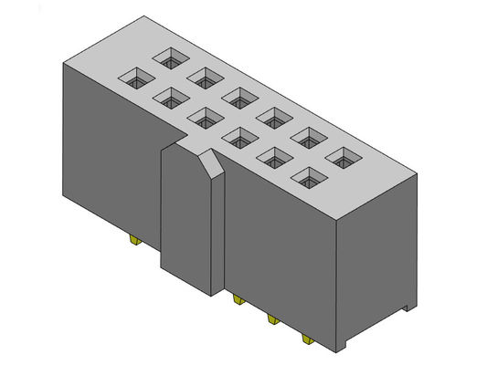 Dual Row Dip TYPE 2.54 Mm Pitch Female Header 2*2PIN To 2*40PIN