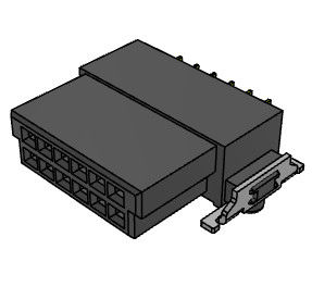 Floating High Speed Board To Board Connectors Female Right Angle 90 Degree