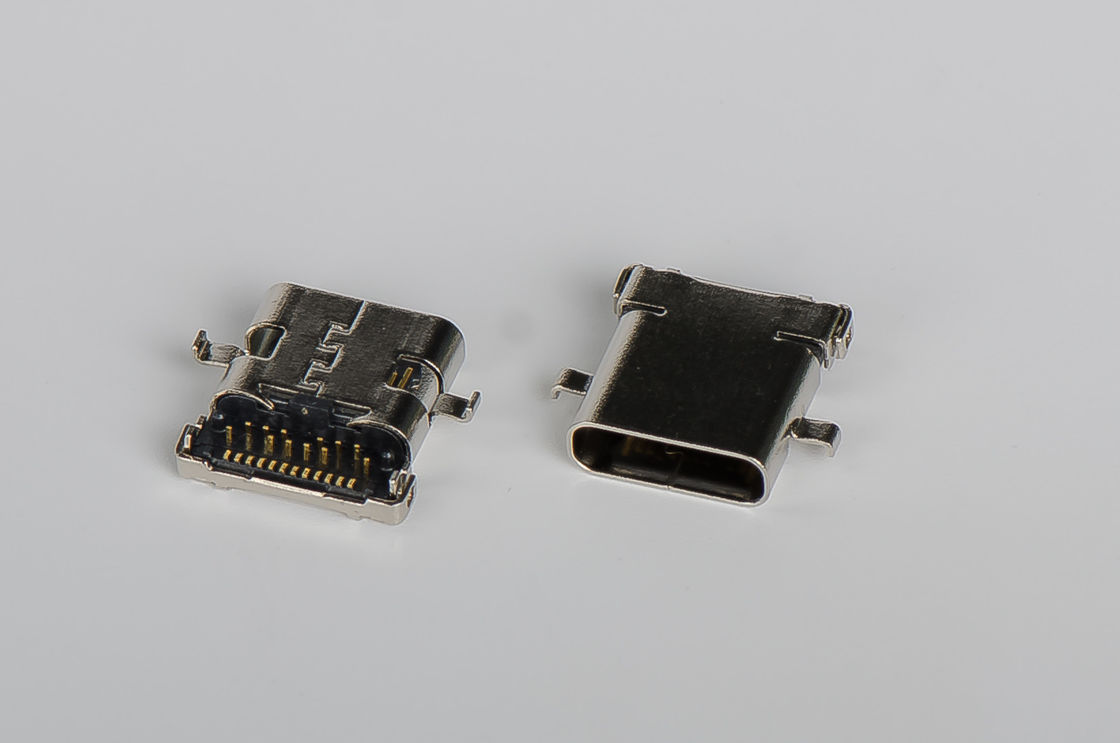 USB 3.1 Type C Connector Right Angle SMT+DIP