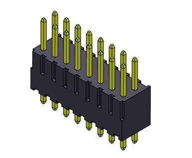 Pin Header Connector 2.54mm Dual Row DIP TYPE 2*2PIN To 2*40PIN H=7.40MM