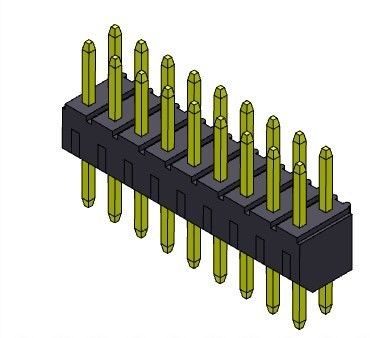 2.00mm PCB Header Connector Dual Row Dip TYPE 2*2PIN To 2*40PIN H=4.00MM