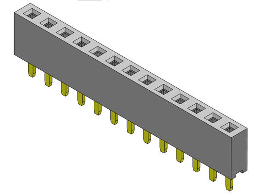 2.54mm PCB Header Connector Single Row Dip Type Connector 1*2PIN To 1*40PIN