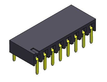 2.54mm Single Row Entry Dip Connector Type 1*2PIN To 1*40PIN H=3.40mm