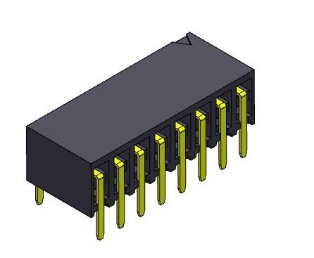 2*2PIN To 2*40PIN PCB Header Connector 2.54mm Dual Row Entry Dip TYPE