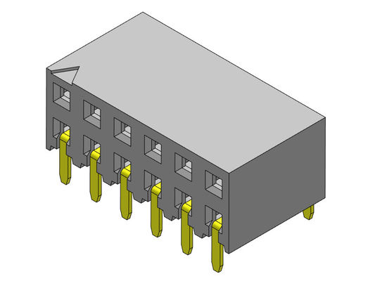 2*2PIN To 2*40PIN PCB Header Connector 2.54mm Dual Row Entry Dip TYPE