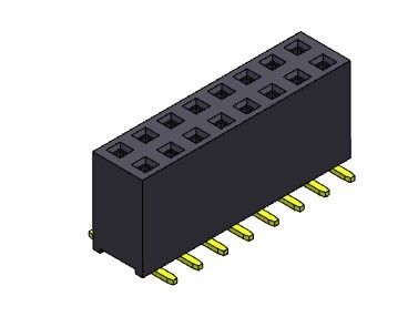 SMT TYPE Circuit Board Header Connectors 2.54mm 2*2PIN To 2*40PIN H=8.50mm