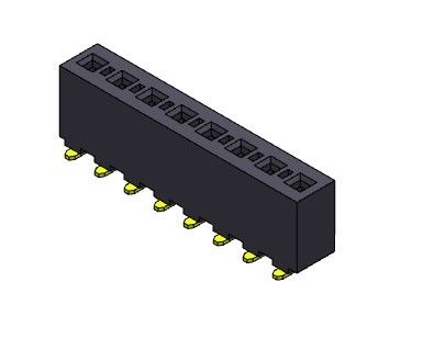 3.96mm Dual Row SMT PCB Header Connector 2*2PIN To 2*24PIN H 8.89mm