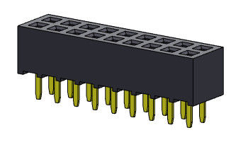 2*2PIN To 2*40PIN Header Pcb Connector 2.00mm Dual Row Dip TYPE