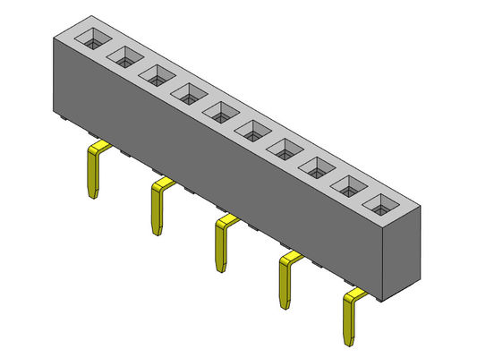 2.00mm Single Row Female Socket Header Dual Entry DIP TYPE 1*2PIN To 1*40PIN