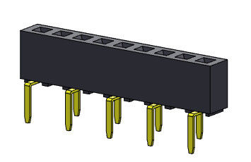 2.00mm Single Row Female Socket Header Dual Entry DIP TYPE 1*2PIN To 1*40PIN
