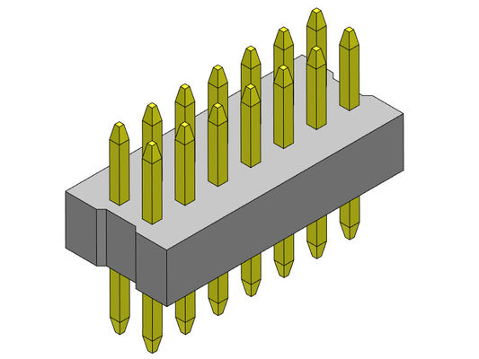 1.00mm Dual Row Connector Straight Type 2*3PIN To 2*40PIN