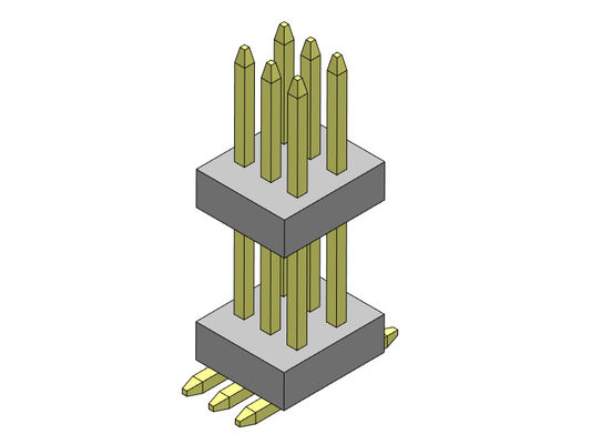 2*3PIN To 2*50PIN Pin Header Connectors 0.80mm Dual Row Stack Straight SMT