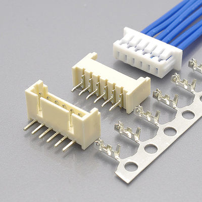 1.25mm Wire To Board Connector Wafer Connectors Vertical 180° DIP Type 2Pin-16Pin