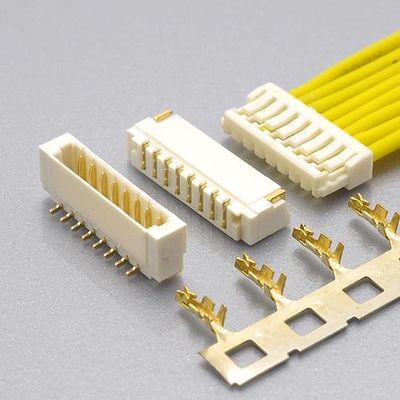 0.8mm Wafer Wire To Board Power Connector Right Angle SMT 2Pin-20Pin