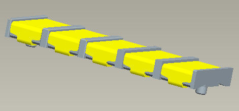 5.0AMP Pitch 4.00mm Battery Post Connectors Female SMT Type With Pegs