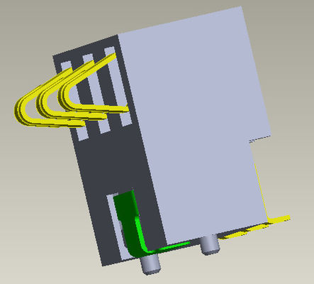 Pitch 2.5mm Battery Connector Battery 4 Pin Connector H=5.4-7.0mm