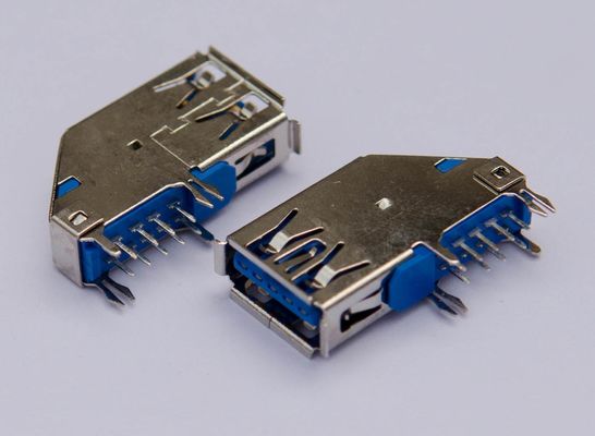 High Speed Input Output Connectors Usb 3.0 Type A Connector 90° Dip Type