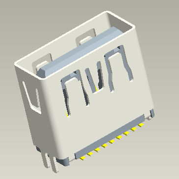 1.0Amp High Speed Usb 3.0 A Connector 11.5mm Vertical 180° SMT Type