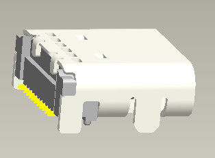 24 PIN Type C Connector Usb 3.1 Female Right Angle 90° Double SMT