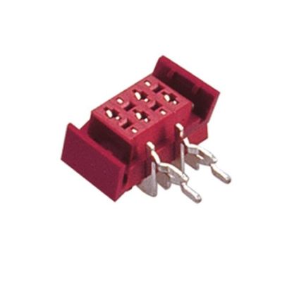 PCB Receptacle Dip Type Connector 1.27mm*1.5mm Female Right Angle