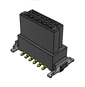 1.27mm Board To Board Floating Connectors SMT Type Vertical 180