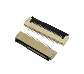 Pitch 0.5mm Fpc Connector 4 Pin To 68 Pin Right Angle 90° Easy On Smt Type H 2.55mm