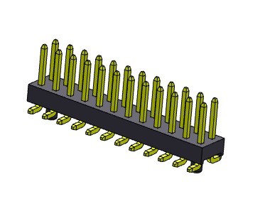 2.54mm Dual Rows SMT Pin Header Connector